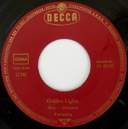 Twinkle (3) : Golden Lights (7")