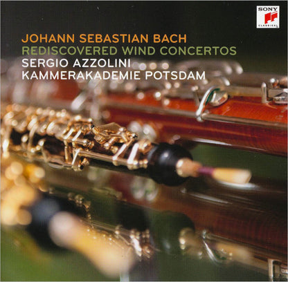 Johann Sebastian Bach, Sergio Azzolini, Kammerakademie Potsdam : Rediscovered Wind Concertos (CD)