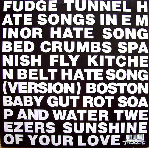 Fudge Tunnel : Hate Songs In E Minor (LP, Album + 7", Ltd)