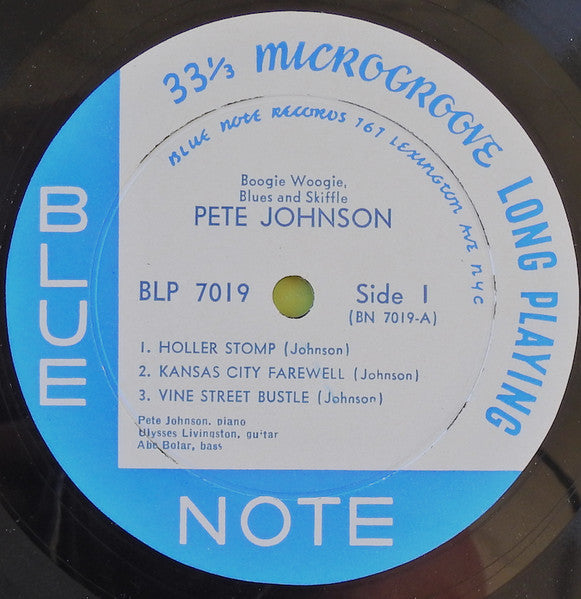 Pete Johnson : Boogie Woogie Classics (10", Album)