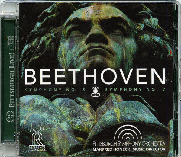 Beethoven* - Pittsburgh Symphony Orchestra, Manfred Honeck : Symphony No. 5 / Symphony No. 7 (SACD, Hybrid, Multichannel, HDC)