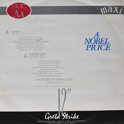 Polo Est / Greta Strike : Fly Fly / A Noble Price (12", Maxi)