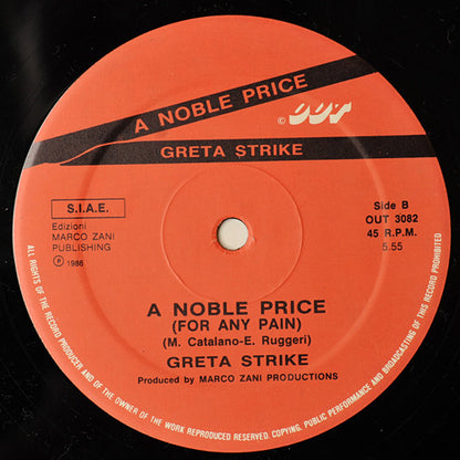 Polo Est / Greta Strike : Fly Fly / A Noble Price (12", Maxi)