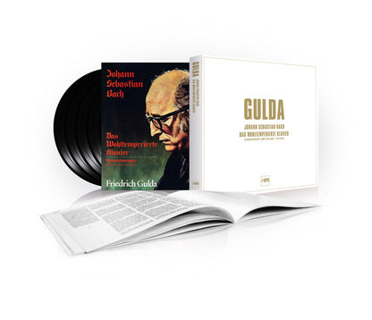 Johann Sebastian Bach - Friedrich Gulda : Das Wohltemperierte Klavier (5xLP, RE + Box)