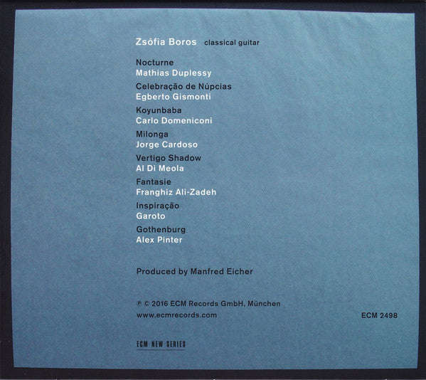 Zsófia Boros : Local Objects (CD, Album)