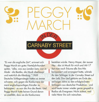 Peggy March : In Der Carnaby Street (CD, Comp)
