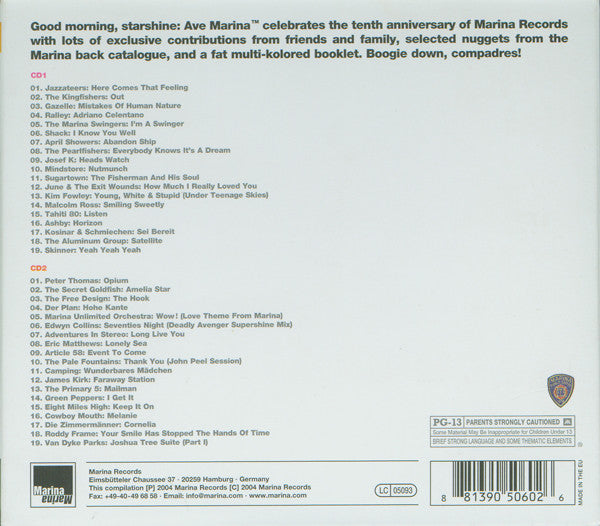 Various : Ave Marina™ (2xCD, Comp, Dig)