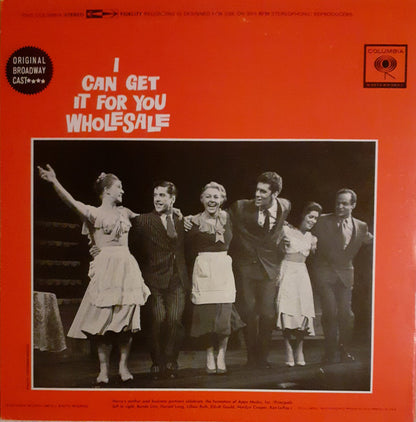Harold Rome, Cast Of "I Can Get It For You Wholesale" : I Can Get It For You Wholesale (LP, Album, RE, Gat)