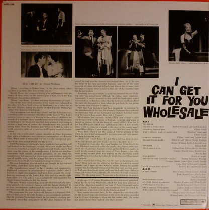 Harold Rome, Cast Of "I Can Get It For You Wholesale" : I Can Get It For You Wholesale (LP, Album, RE, Gat)