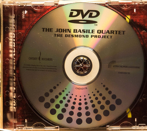 The John Basile Quartet : The Desmond Project (DVD-A)