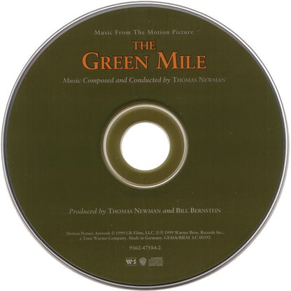 Thomas Newman, Various : The Green Mile (Music From The Motion Picture) (HDCD, Album)