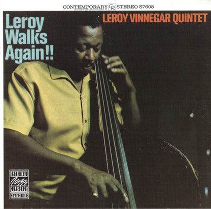 Leroy Vinnegar Quintet : Leroy Walks Again!! (CD, Album, RE, RM)
