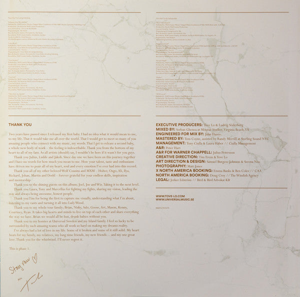 Tove Lo : Lady Wood (LP, Album)