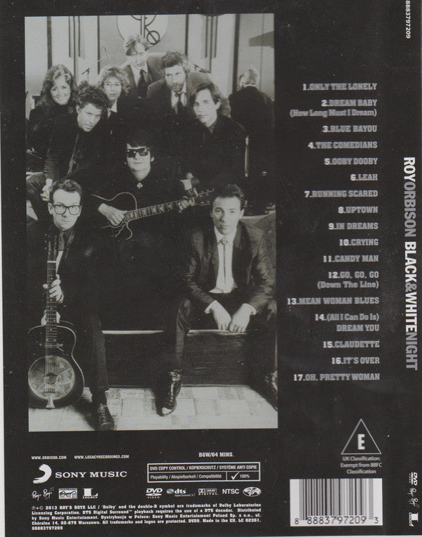 Roy Orbison : Black & White Night (DVD-V, NTSC)