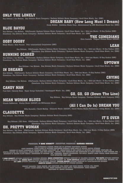 Roy Orbison : Black & White Night (DVD-V, NTSC)