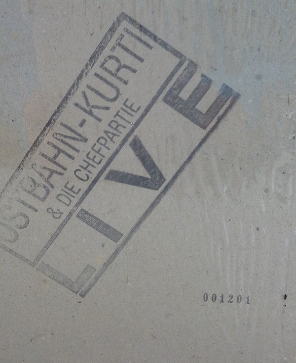 Ostbahn-Kurti & Die Chefpartie : Live (LP, Album, Ltd, Num)