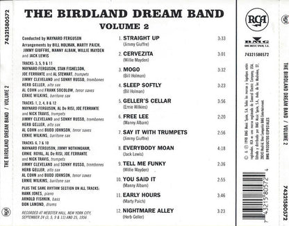 Birdland Dream Band / Maynard Ferguson : Birdland Dream Band Volume 2 (CD, Album)