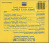 Arnold Schoenberg, Franz Mazura, Philip Langridge, Chicago Symphony Orchestra, Chicago Symphony Chorus, Georg Solti : Moses Und Aron (2xCD)