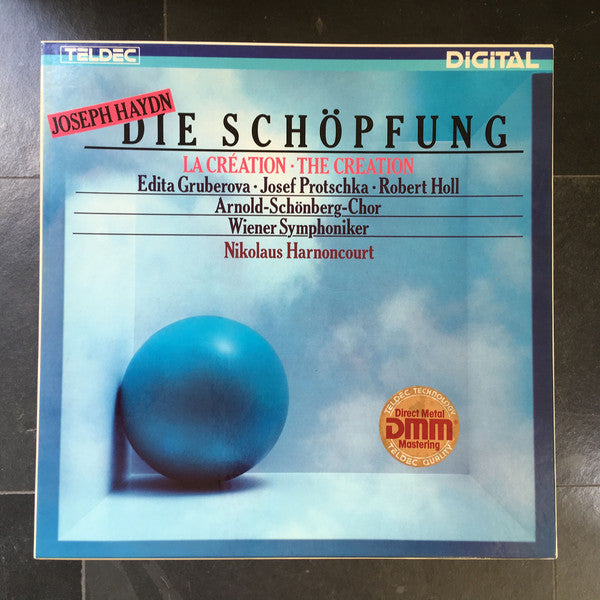 Joseph Haydn - Edita Gruberova • Josef Protschka • Robert Holl • Arnold-Schönberg-Chor* • Wiener Symphoniker • Nikolaus Harnoncourt : Die Schöpfung (Box + 2xLP, DMM)
