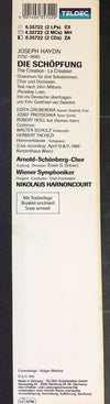 Joseph Haydn - Edita Gruberova • Josef Protschka • Robert Holl • Arnold-Schönberg-Chor* • Wiener Symphoniker • Nikolaus Harnoncourt : Die Schöpfung (Box + 2xLP, DMM)