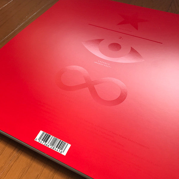 David Bowie : ★ (Blackstar) (12", Single, Ltd, Red)