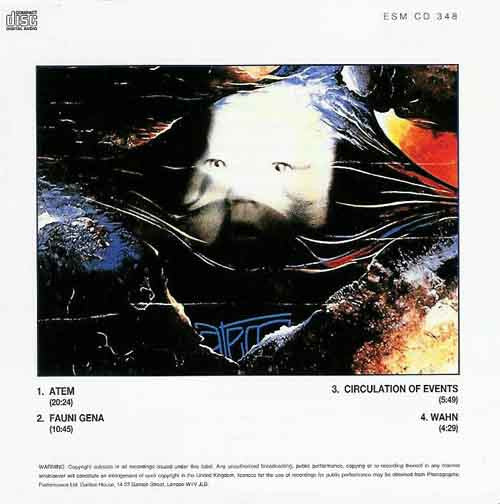 Tangerine Dream : Atem (CD, Album, RE, RM)