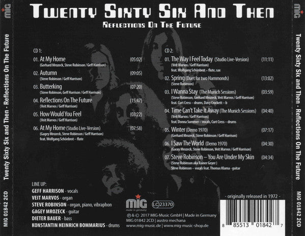 Twenty Sixty Six And Then : Reflections On The Future (2xCD, Album, RE)