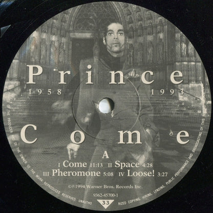 Prince : Come (LP, Album)