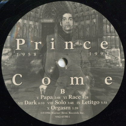 Prince : Come (LP, Album)