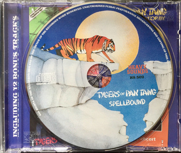 Tygers Of Pan Tang : Spellbound (CD, Album, RE)