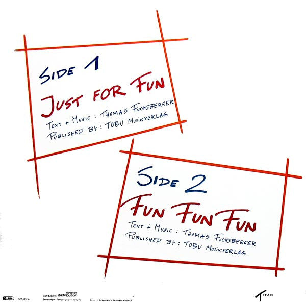 Fun Gang : Just For Fun (12", Maxi)