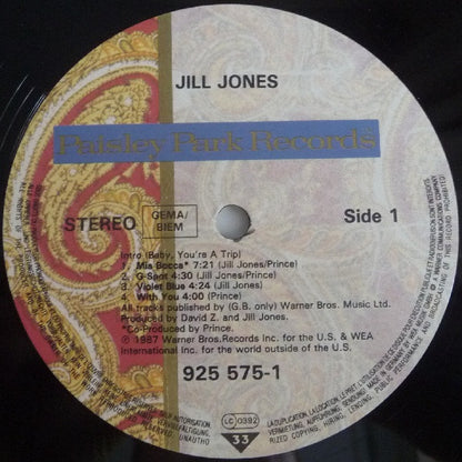 Jill Jones : Jill Jones (LP, Album)