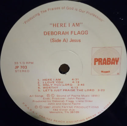 Deborah* : Here I Am (LP, Album)
