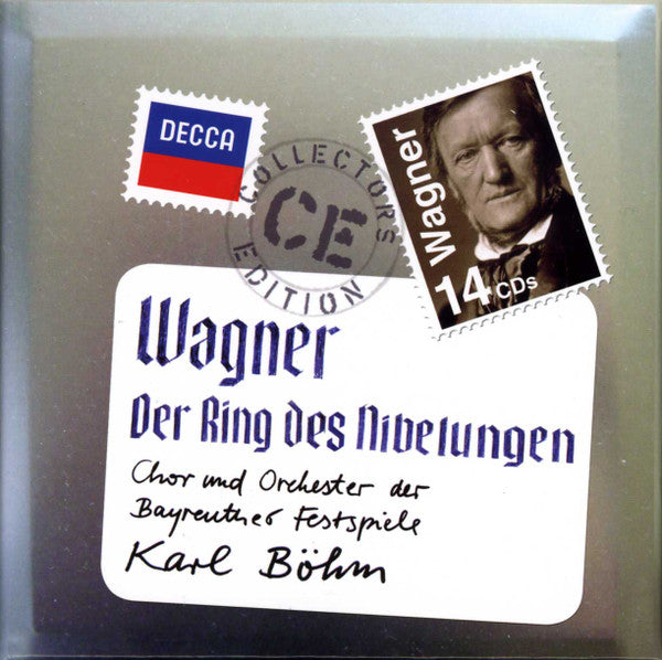 Richard Wagner - Chor der Bayreuther Festspiele Und Orchester der Bayreuther Festspiele, Karl Böhm : Der Ring Des Nibelungen (14xCD, Comp, RE, RM + Box)