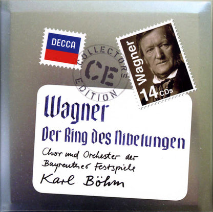 Richard Wagner - Chor der Bayreuther Festspiele Und Orchester der Bayreuther Festspiele, Karl Böhm : Der Ring Des Nibelungen (14xCD, Comp, RE, RM + Box)