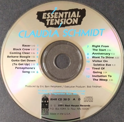 Claudia Schmidt : Essential Tension (CD, Album)