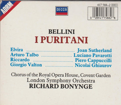 I Puritani / Bonynge - London Symphony Orchestra