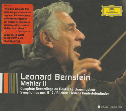 Symphonies 5-7; Kindertotenlieder; Rückerts Lieder / Leonard Bernstein