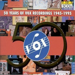 Various – 50 Years Of Vox Recordings 1945-1995