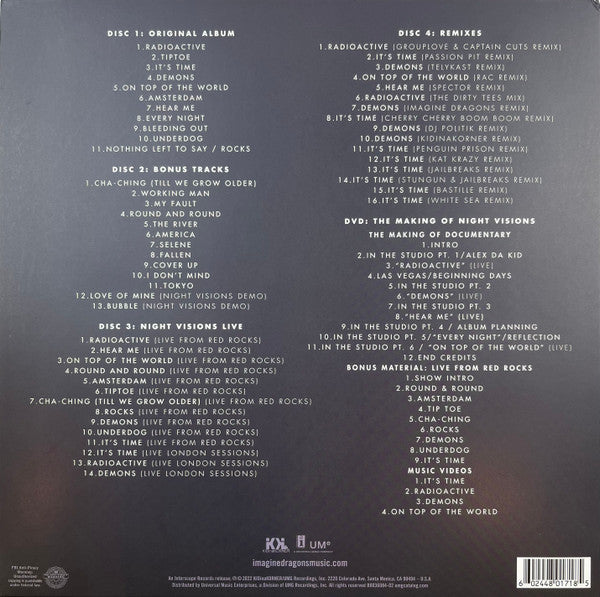 Imagine Dragons – Night Visions