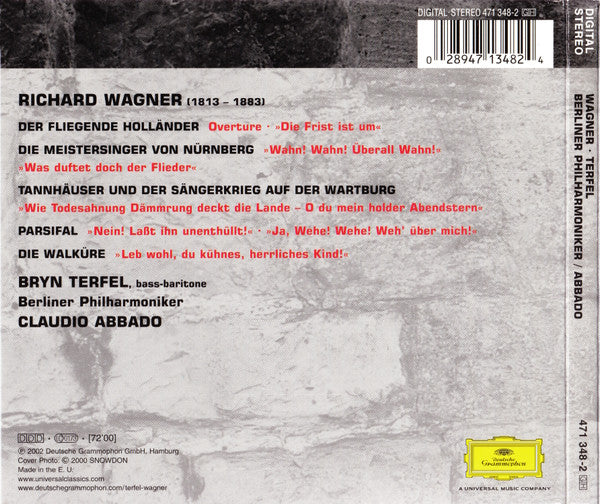 Bryn Terfel, Richard Wagner, Berliner Philharmoniker, Claudio Abbado – Wagner
