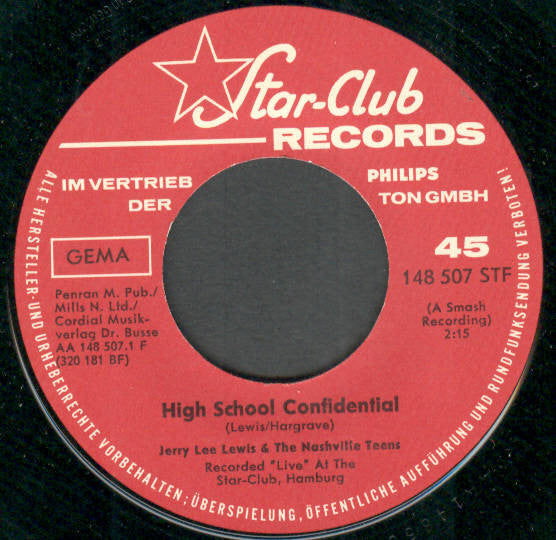 High School Confidential / Lewis' Boogie