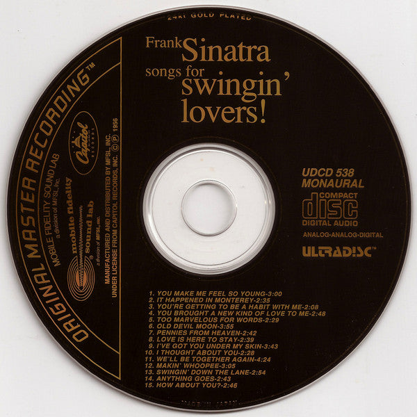 Songs For Swingin' Lovers!