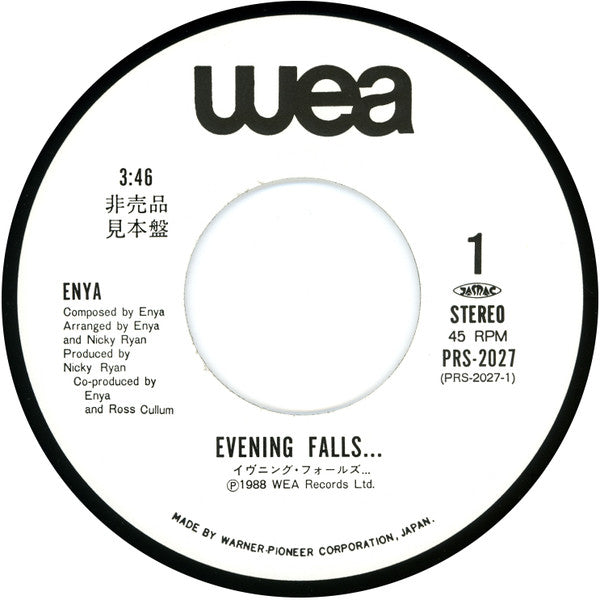 Evening Falls...