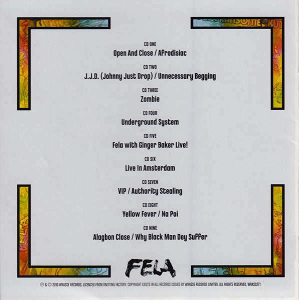 The Complete Works Of Fela Anikulapo Kuti